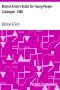 [Gutenberg 36411] • Blackie & Son's Books for Young People, Catalogue - 1886